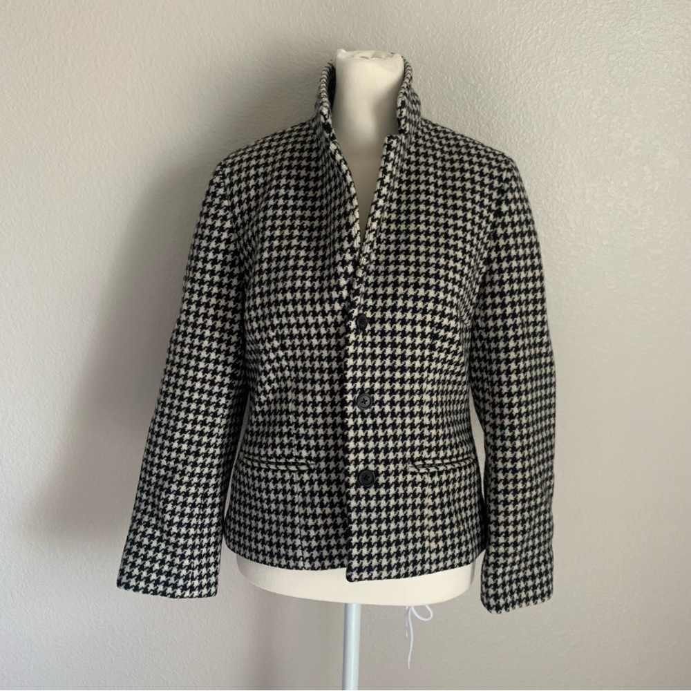 Ralph Lauren  vintage wool houndstooth jacket